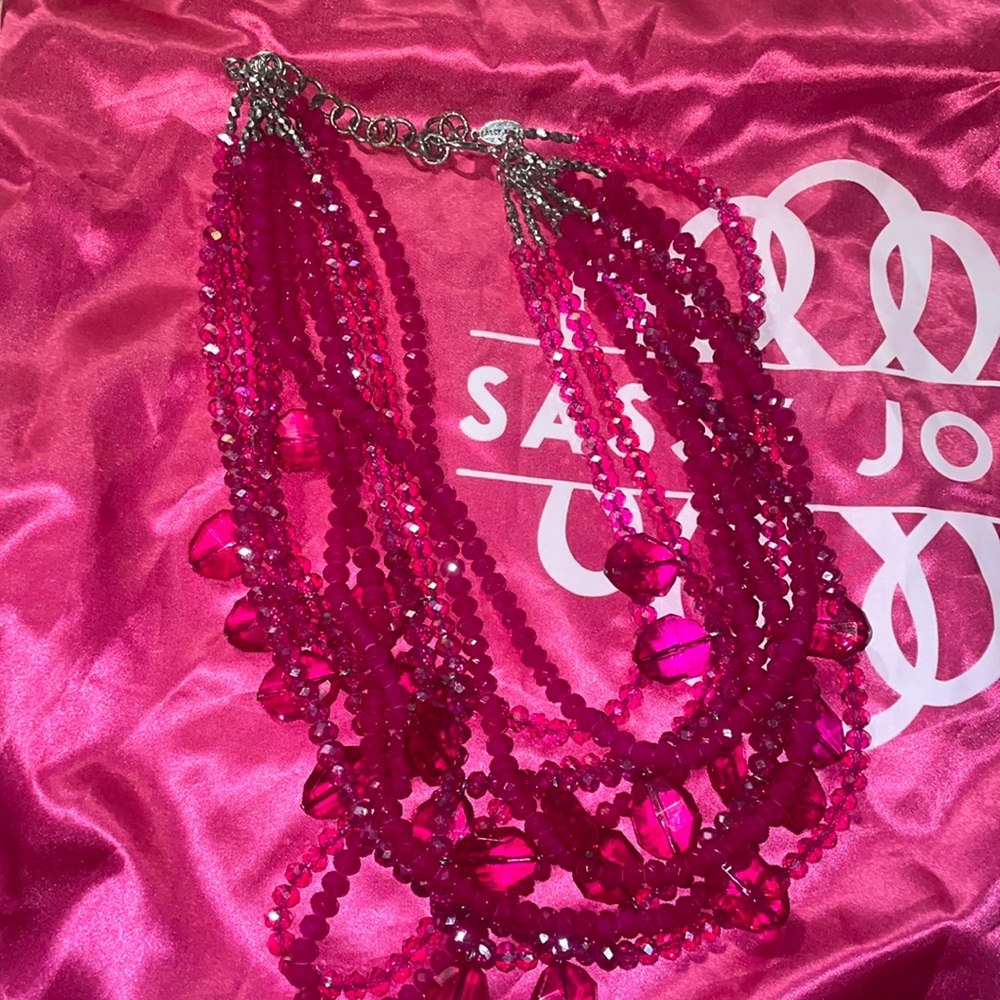 Vintage Sassy Jones Hot Pink Malia